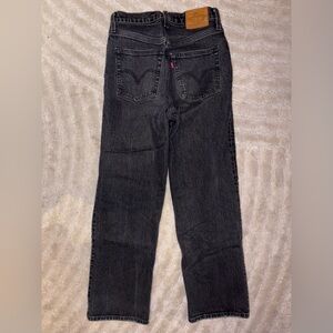Levis Black Denim Jeans